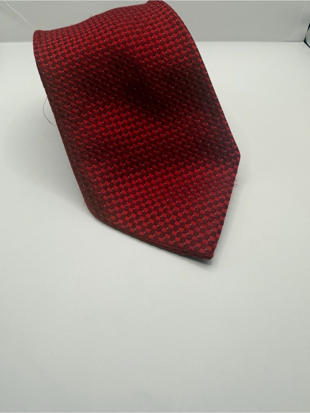Donald J. Trump Collection Red Textured Men's Tie